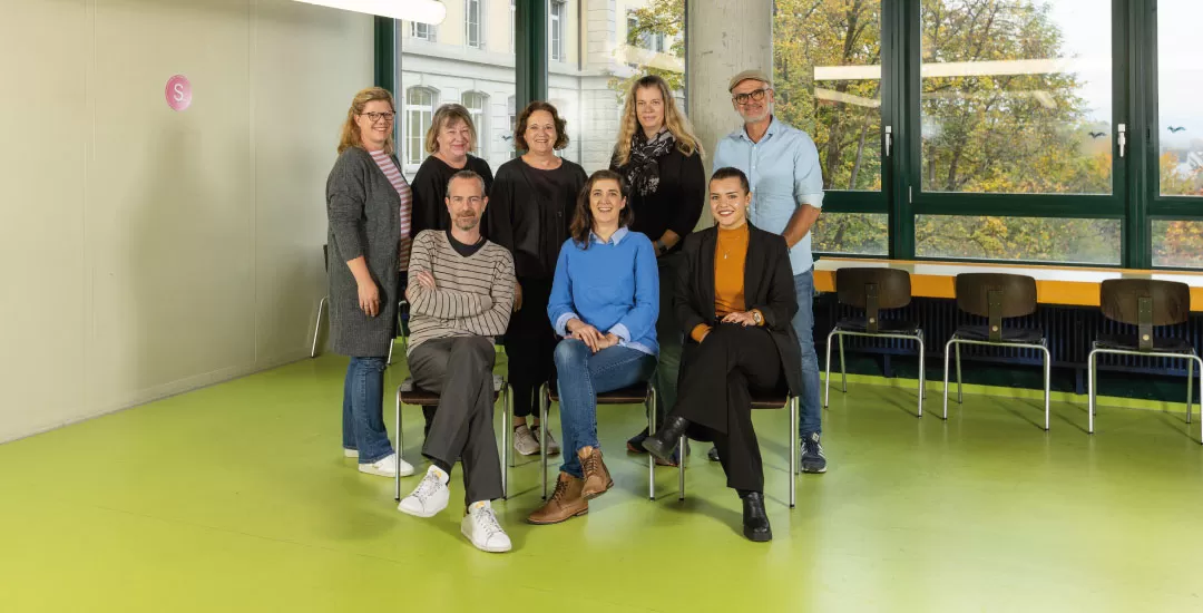 Lehrpersonen für Assistentinnen Gesundheit und Soziales, bestehend aus acht Personen.